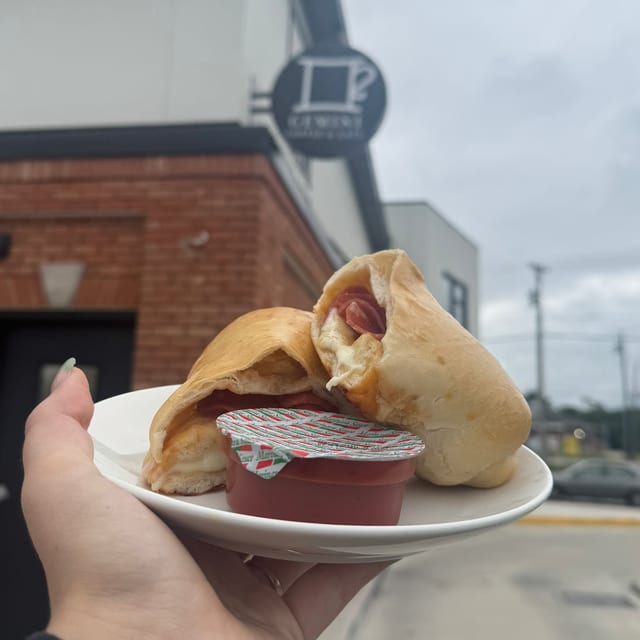 Pepperoni Stromboli.